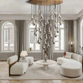Rain Modern Luxury Round Chandelier 60