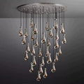 Rain Modern Luxury Round Chandelier 60