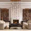 Rain Modern Luxury Round Chandelier 60