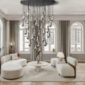 Rain Modern Luxury Round Chandelier 60