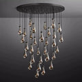 Rain Modern Luxury Round Chandelier 60