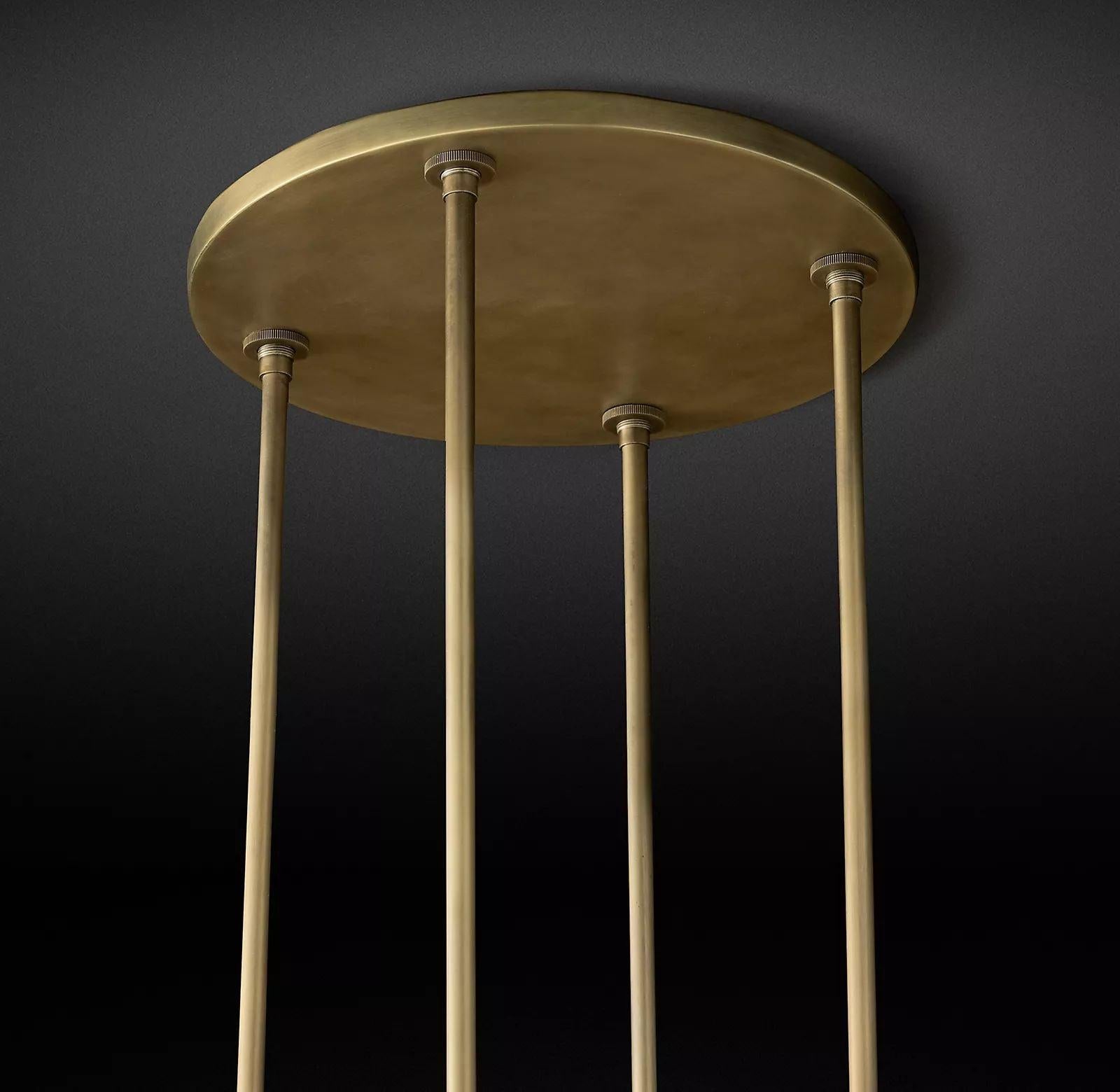 Ravelle Round Chandelier 60" - King Lamps