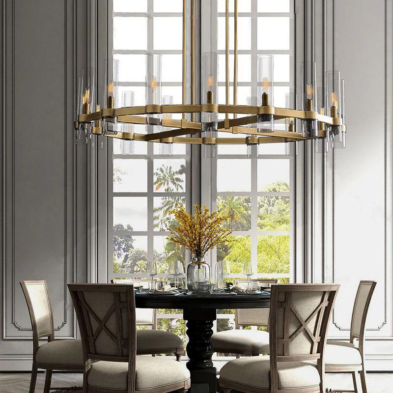 Ravelle Round Chandelier 48" - King Lamps