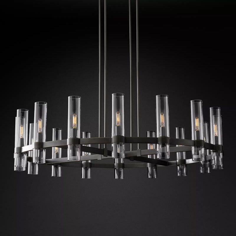 Ravelle Round Chandelier 48" - King Lamps