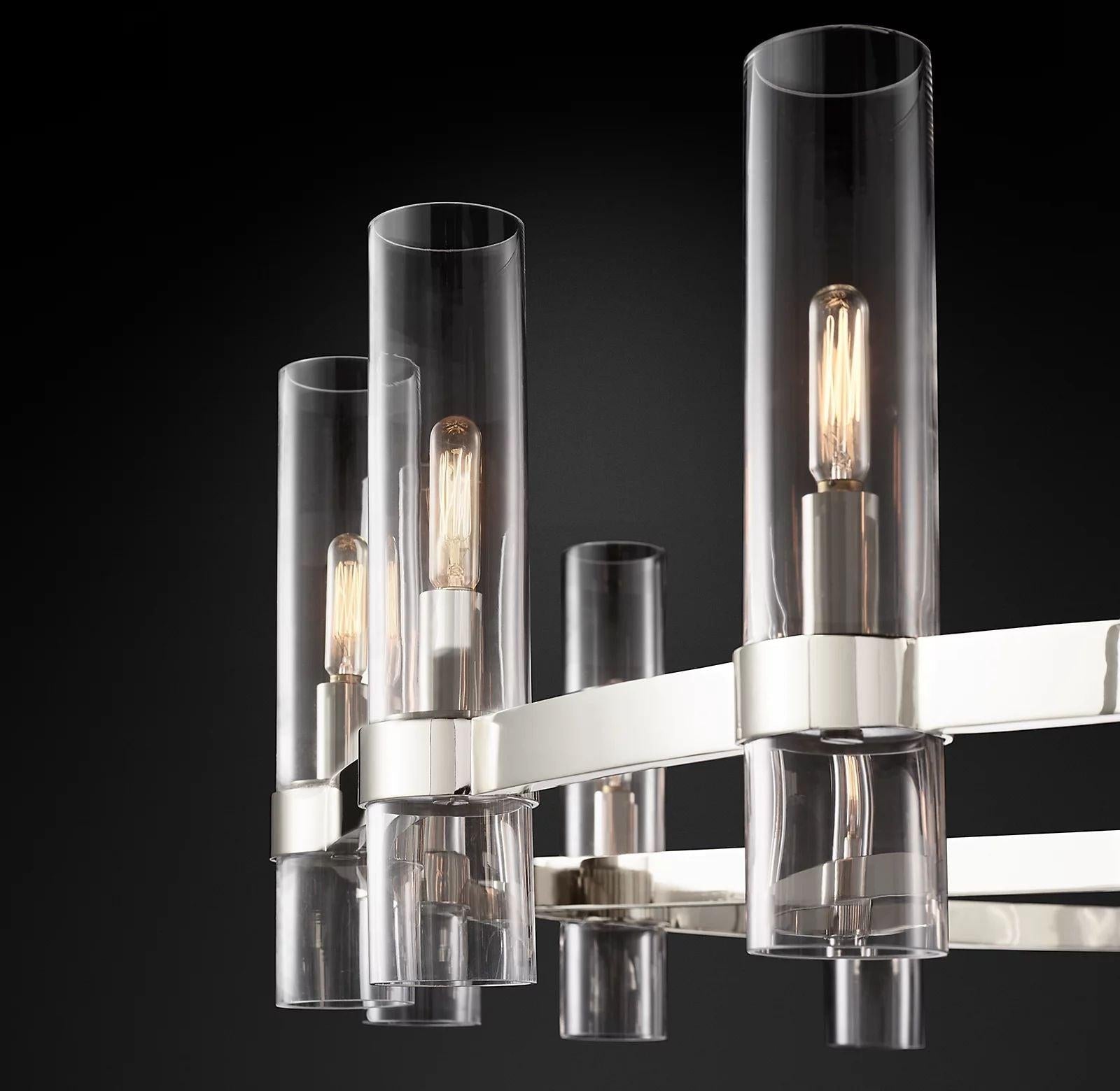 Ravelle Round Chandelier 60" - King Lamps