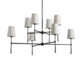 Rhodes 2-Tier Round Chandelier - King Lamps