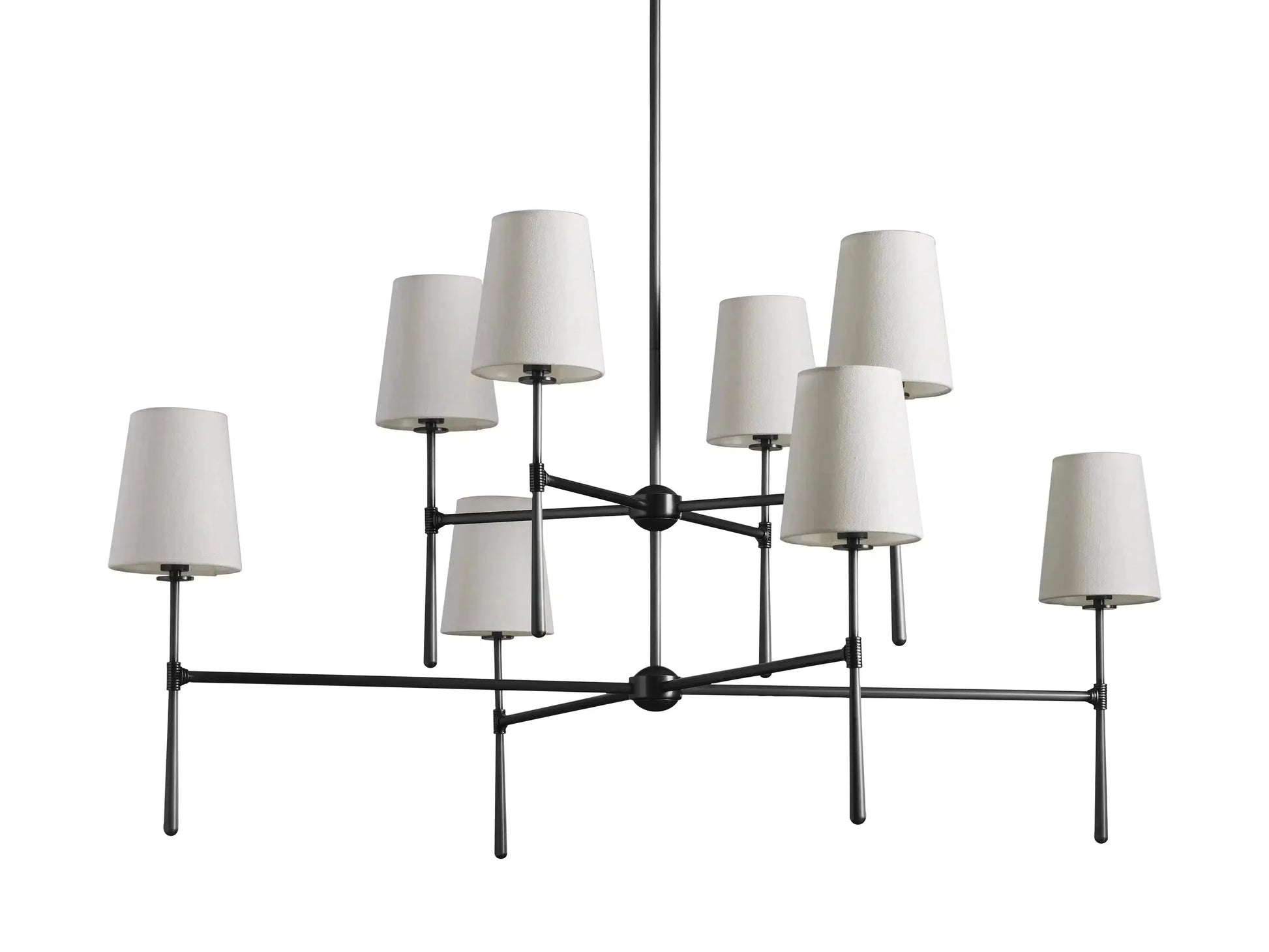 Rhodes 2-Tier Round Chandelier - King Lamps