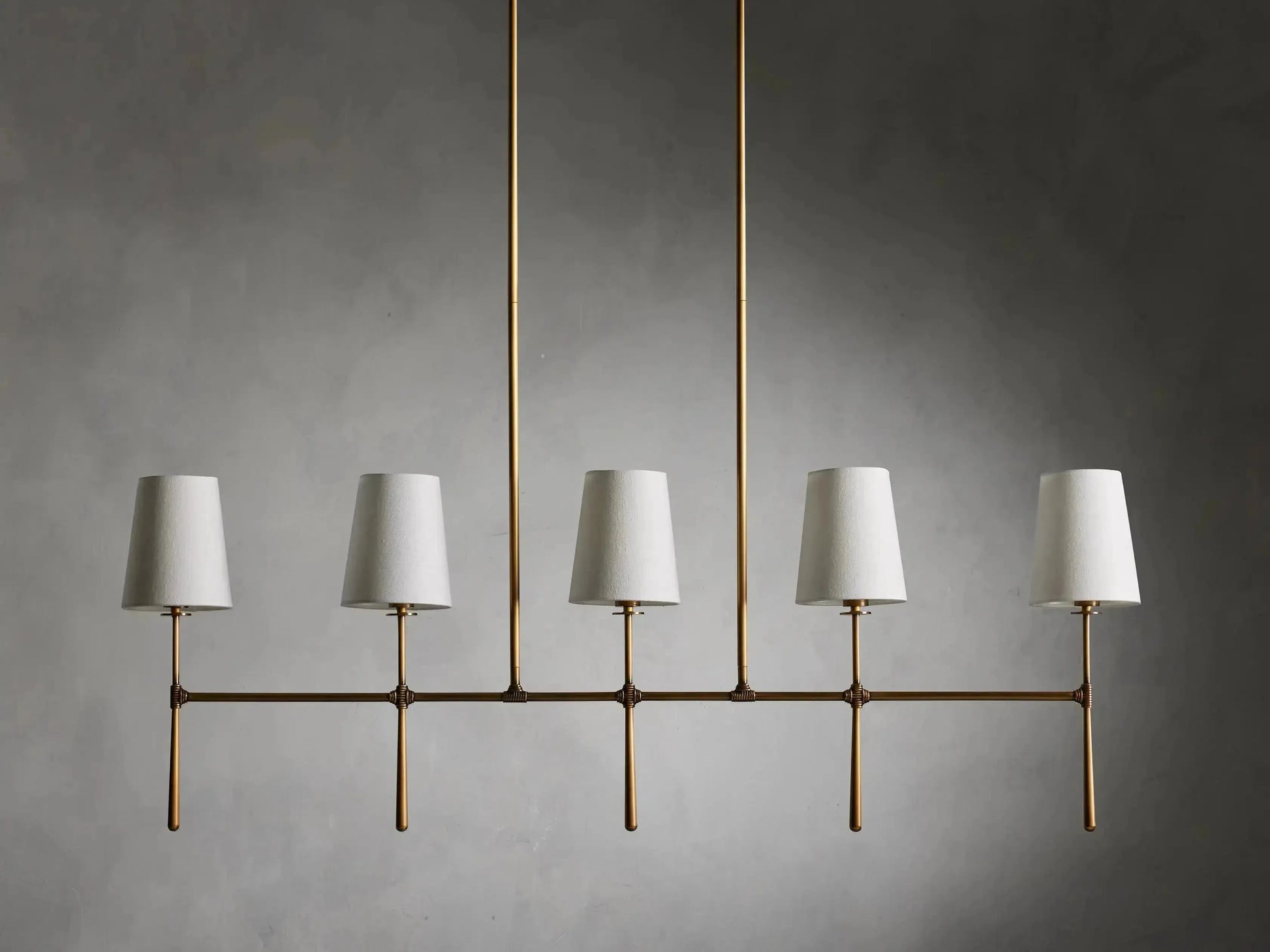 Rhodes Linear Chandelier 5/6 Light - King Lamps