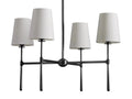 Rhodes Round Chandelier 4/6 Light - King Lamps