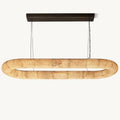 Rivage Lisse Oval Chandelier 57″ - King Lamps