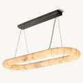 Rivage Lisse Oval Chandelier 57″ - King Lamps
