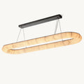 Rivage Lisse Oval Chandelier 74″ - King Lamps