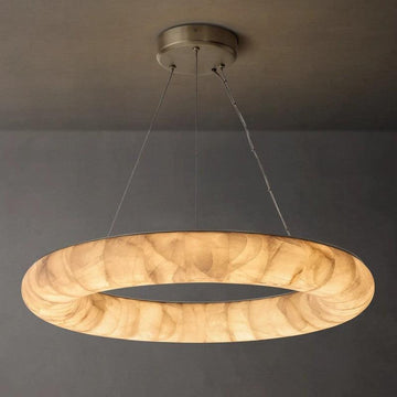 Rivage Lisse Round Chandelier 31″ - King Lamps