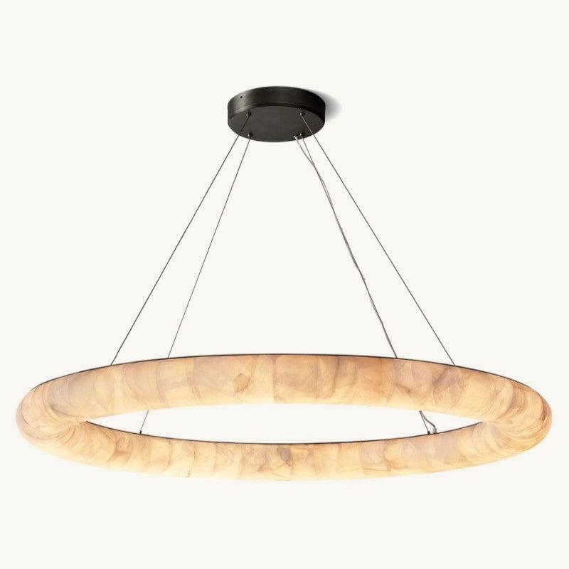 Rivage Lisse Round Chandelier 61″ - King Lamps