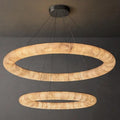 Rivage Lisse Two-Tiered Round Chandelier 61″ - King Lamps