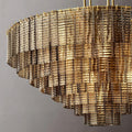 Sirene Smoke Glass Round Chandelier 52