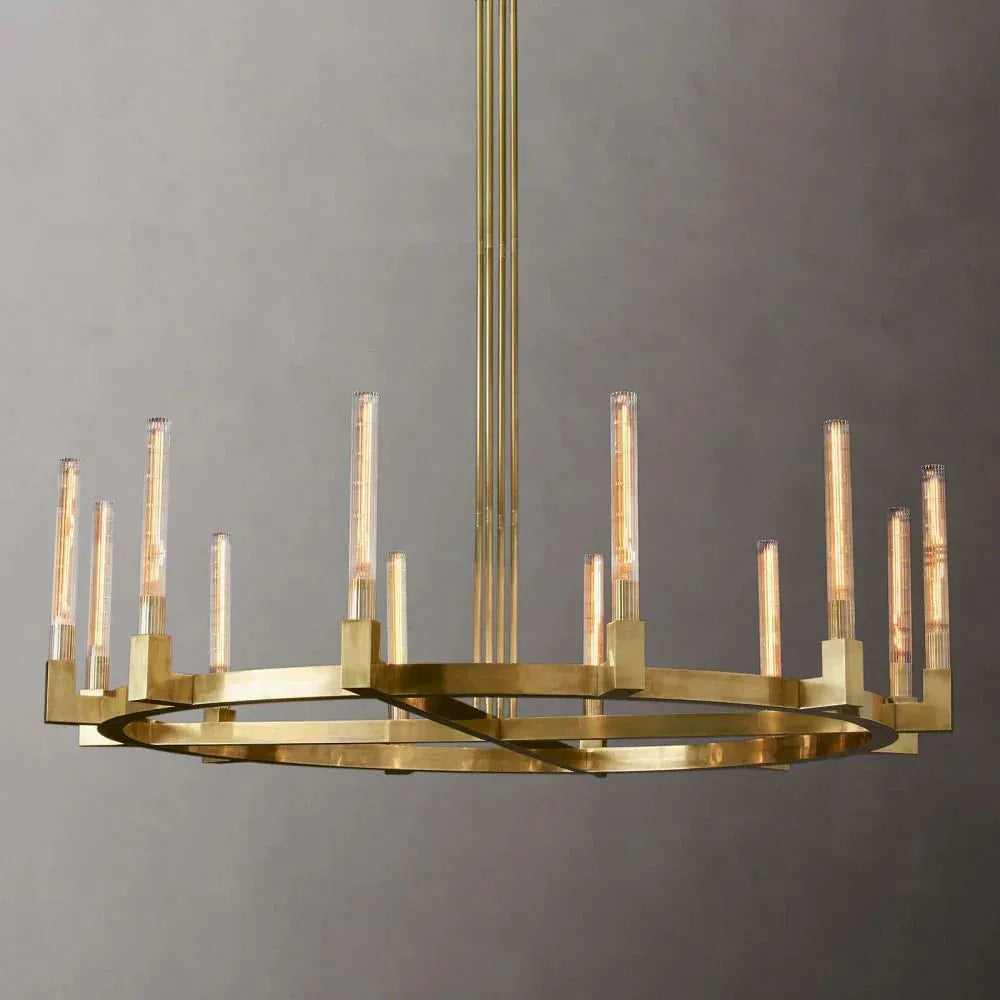 Cannele de Round Chandelier 60" - King Lamps