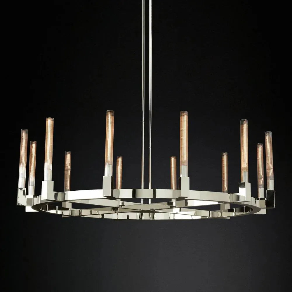 Cannele de Round Chandelier 60" - King Lamps