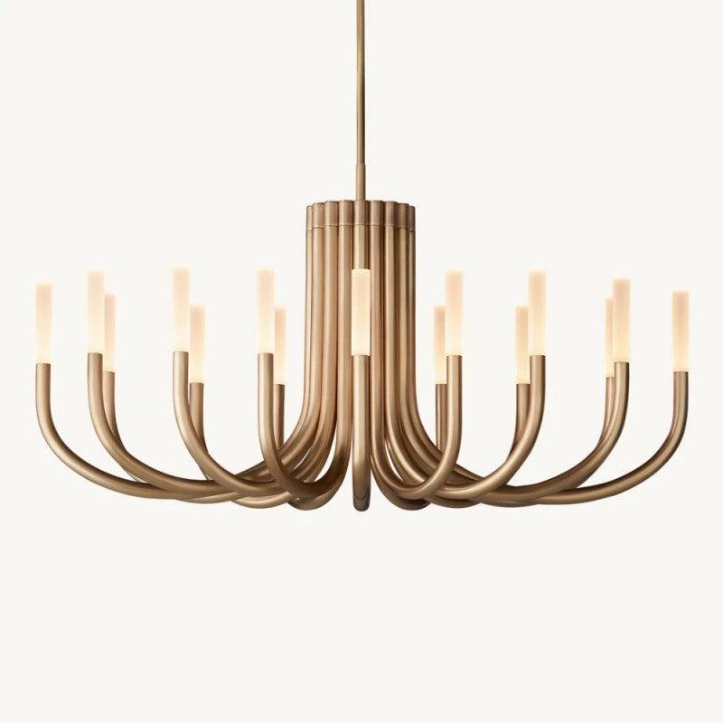 Rousseau Oval Chandelier 50" - King Lamps