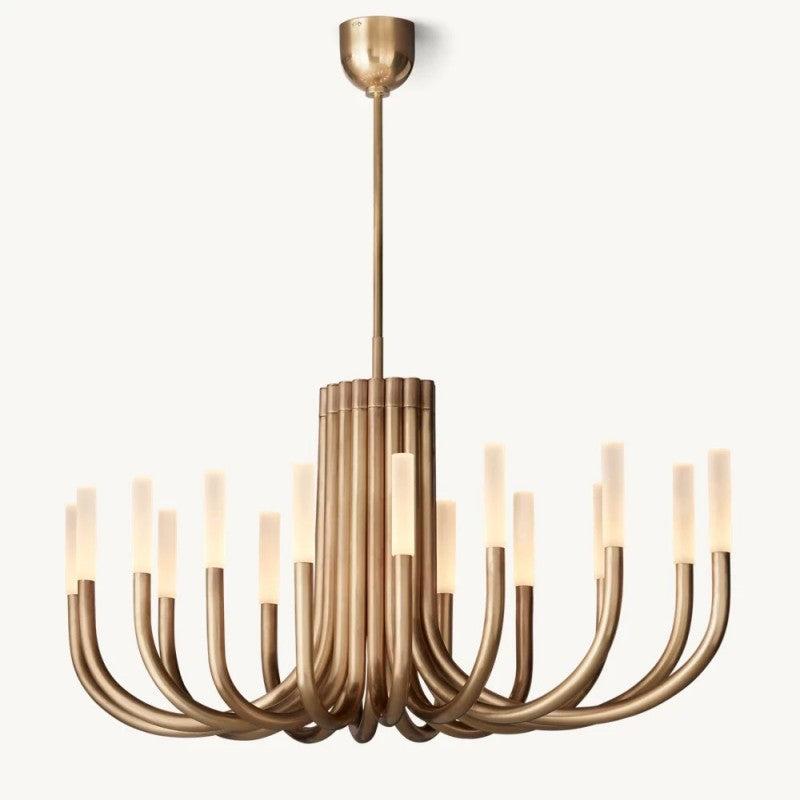 Rousseau Oval Chandelier 50" - King Lamps