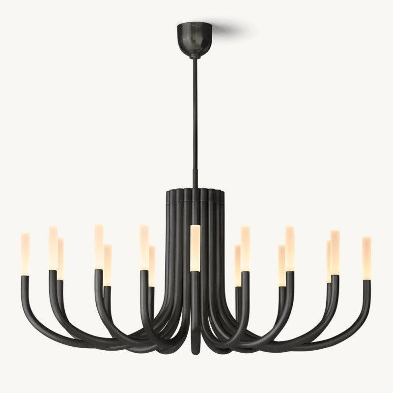 Rousseau Oval Chandelier 50" - King Lamps