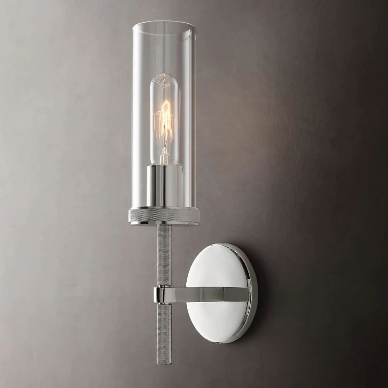 Roval Round Short Wall Sconce-King Lamps