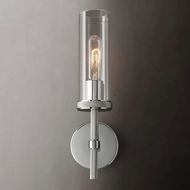 Roval Round Short Wall Sconce-King Lamps