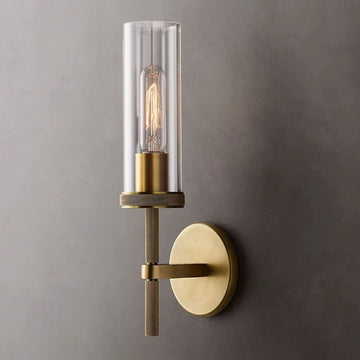 Roval Round Short Wall Sconce-King Lamps