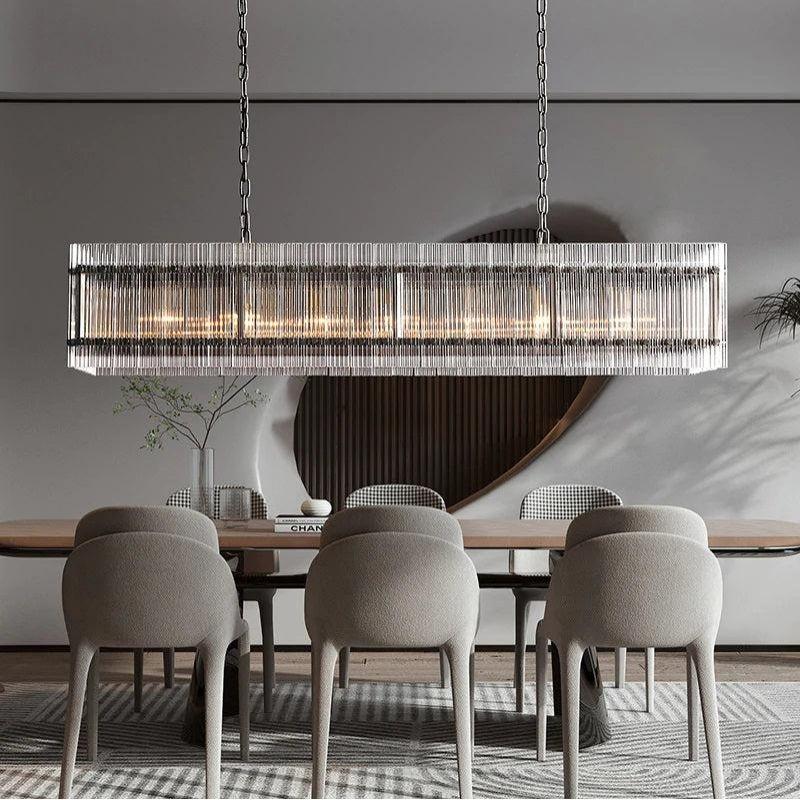 San Marco Rectangular Chandelier 54" - King Lamps