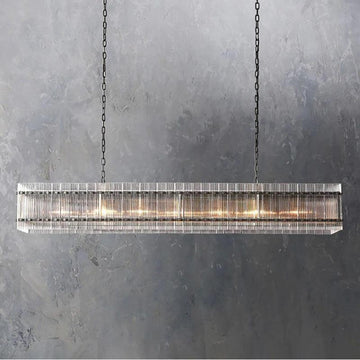 San Marco Rectangular Chandelier 72" - King Lamps