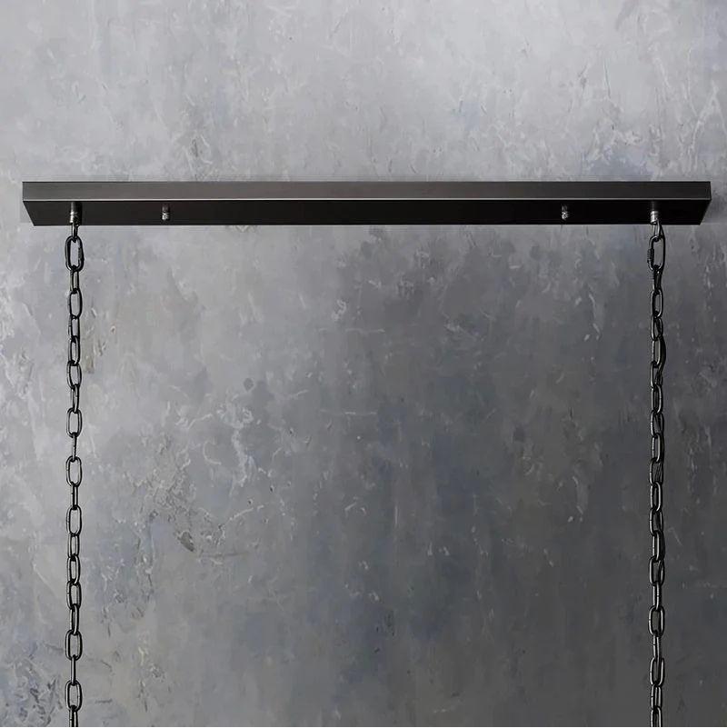 San Marco Rectangular Chandelier 72" - King Lamps