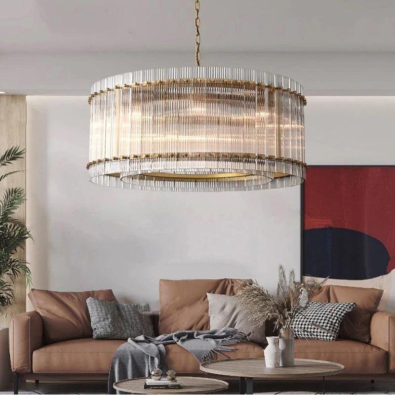San Marco Round Chandelier 37" - King Lamps