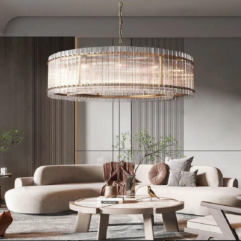 San Marco Round Chandelier 60" - King Lamps