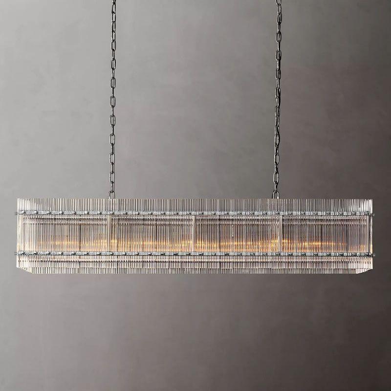 San Marco Rectangular Chandelier 54" - King Lamps