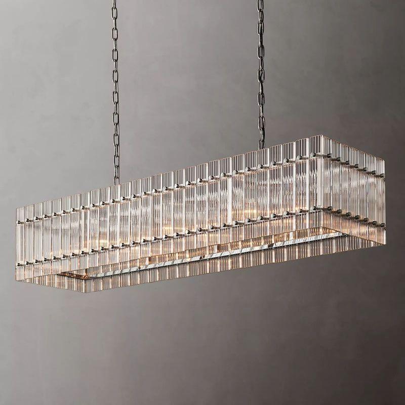San Marco Rectangular Chandelier 54" - King Lamps