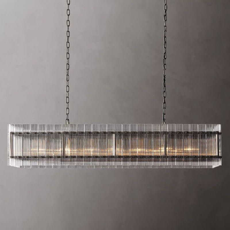 San Marco Rectangular Chandelier 54" - King Lamps