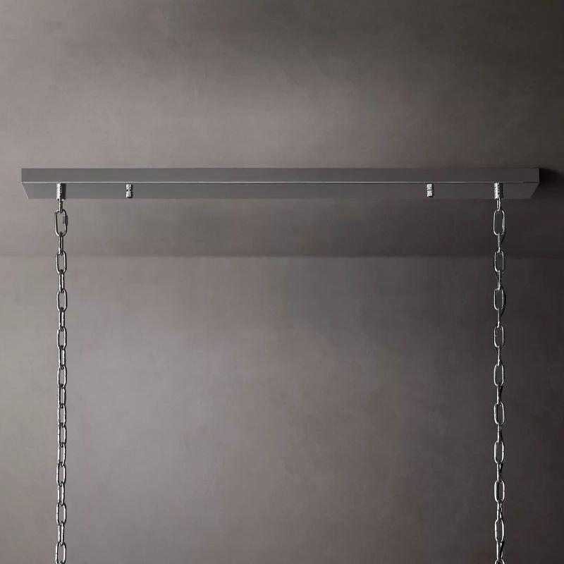 San Marco Rectangular Chandelier 72" - King Lamps