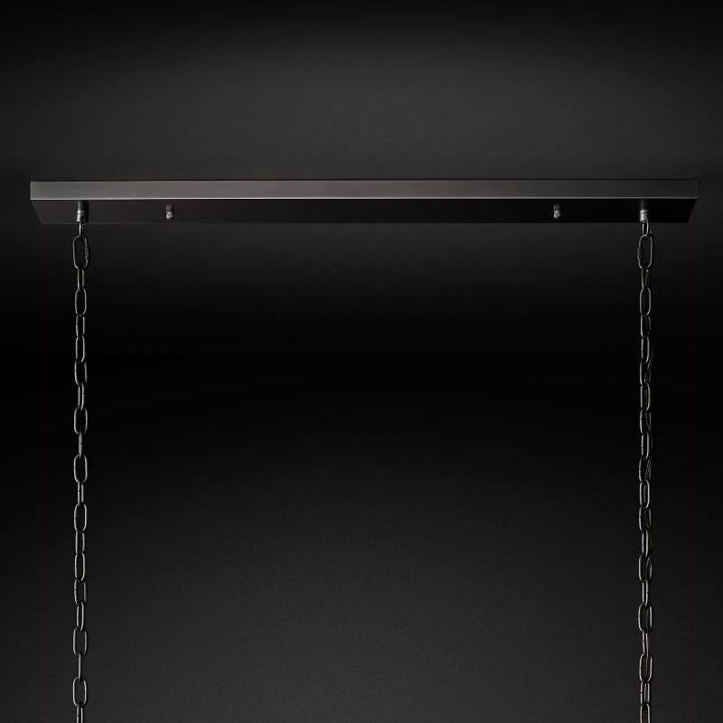 San Marco Rectangular Chandelier 72" - King Lamps
