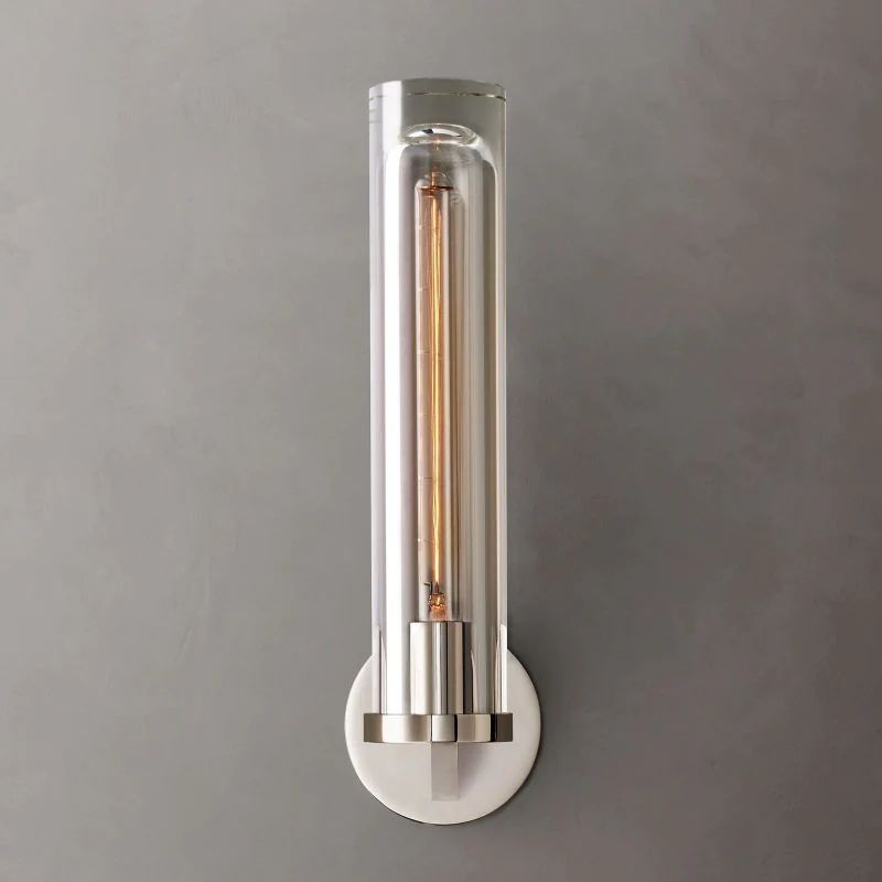Sova Round Tube Bathroom Sconce - King Lamps