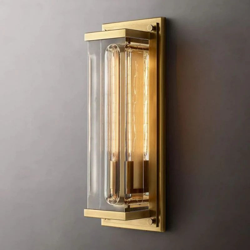 Sova Outdoor Rectangular Wall Sconce - King Lamps
