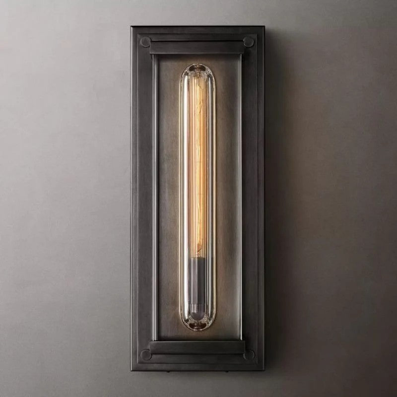Sova Outdoor Rectangular Wall Sconce - King Lamps