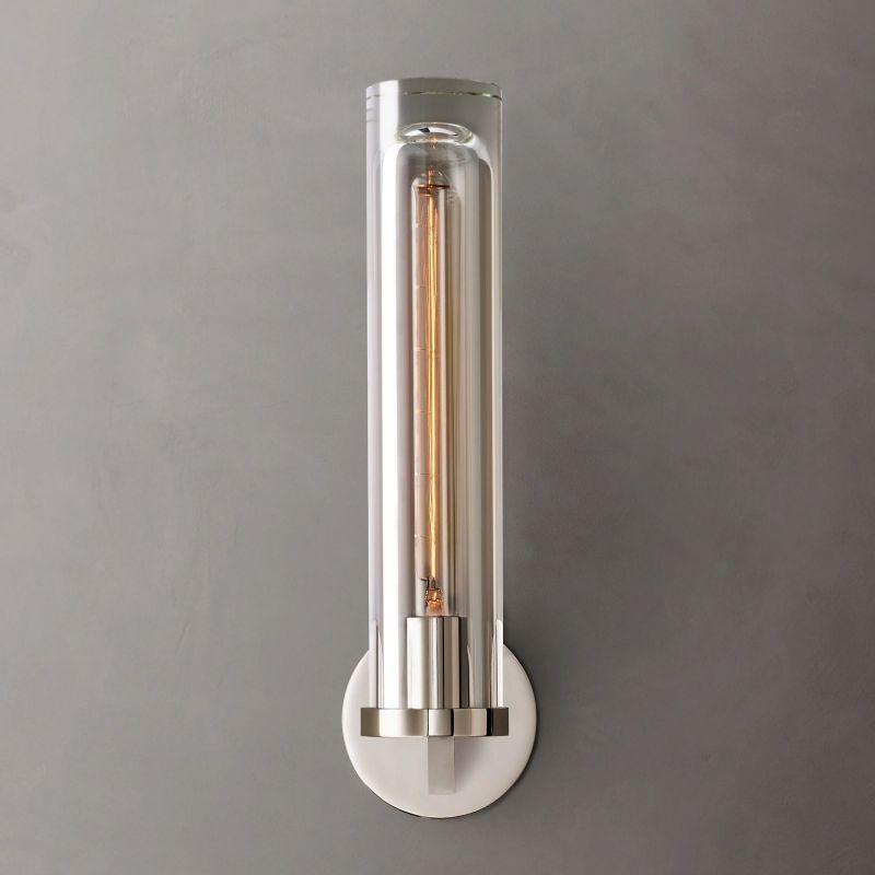 Savill Round Tube Sconce - King Lamps
