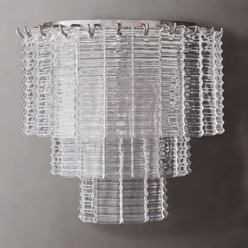 Sirene Glass Wall Sconce 15" - King Lamps