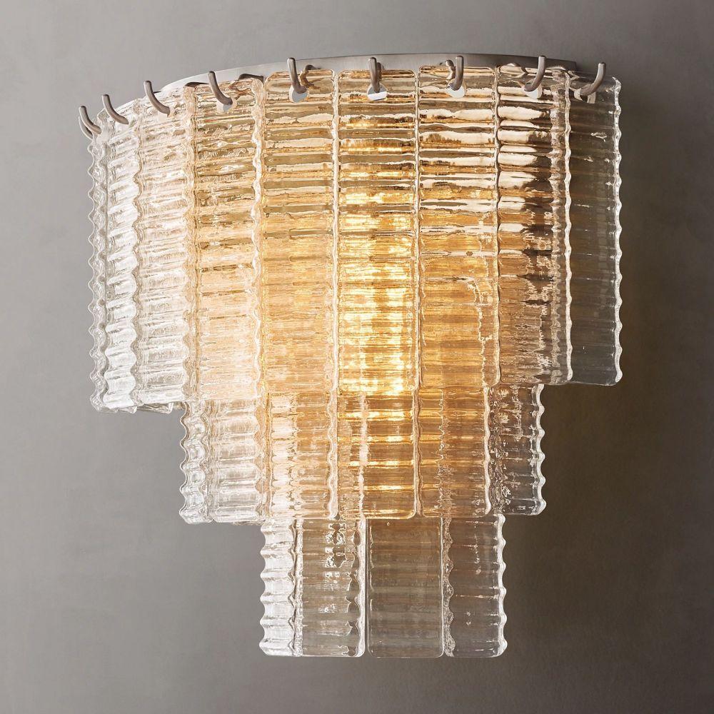 Sirene Glass Wall Sconce 15" - King Lamps