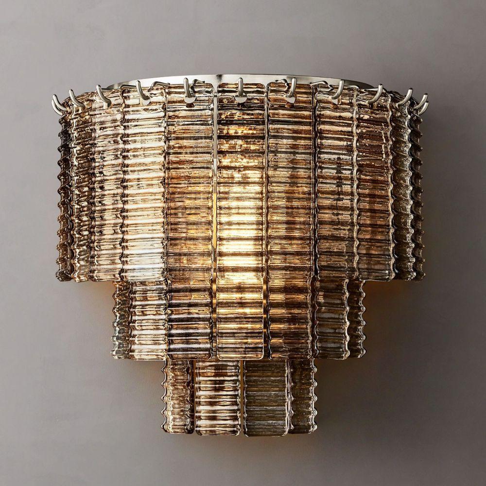 Sirene Glass Wall Sconce 15" - King Lamps