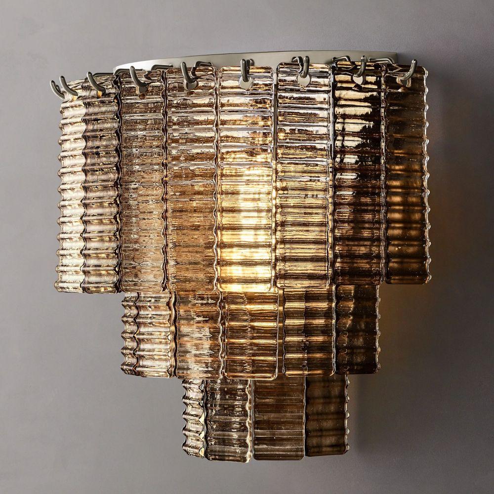 Sirene Glass Wall Sconce 15" - King Lamps