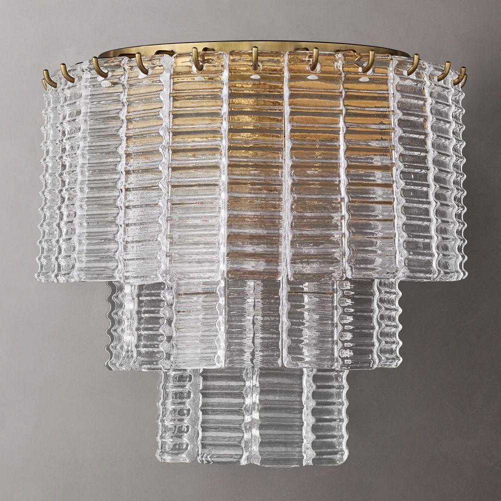 Sirene Glass Wall Sconce 15" - King Lamps