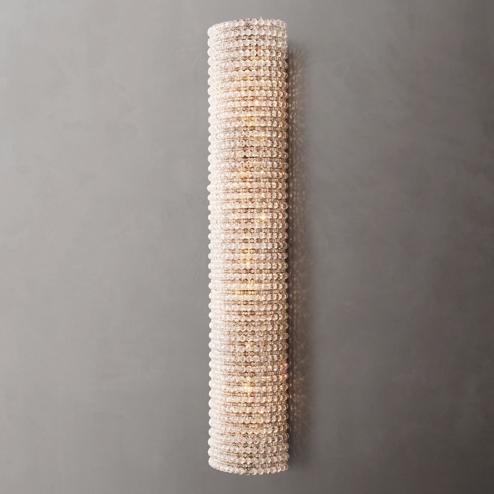 Halo Grand Crystal Sconce 36"H - King Lamps