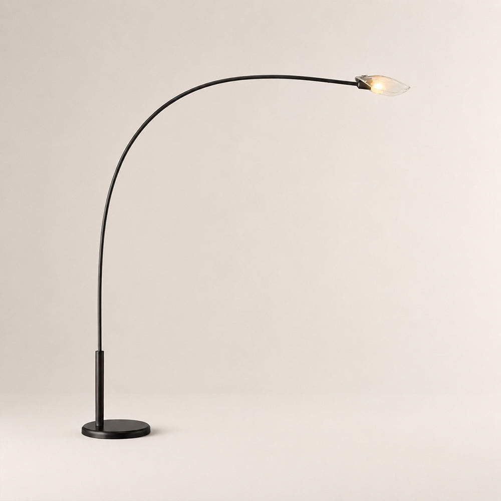 Shesara Clear Glass Floor Lamp