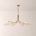 Shesara Clear Glass Linear Chandelier